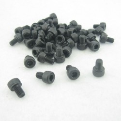 10 x M4x6 Hex Socket Head Black Screws SHS-A Machine Parts &