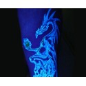 Immortal Invisible Neon Ink 1/2-oz UV Tattoo Ink Blacklight