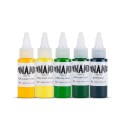 Dynamic Color Tattoo Ink Colour Set - Jungle - 1oz Greens & Yellows