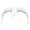 Curved Brow Ruler with Nose Rest