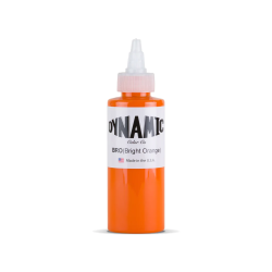Bright Orange Dynamic Tattoo Ink - 4oz Bottle