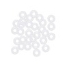 20pc Rubber Ring for Glass Retainer - Clear