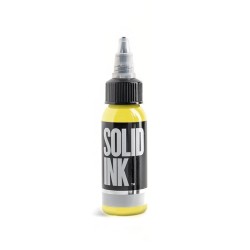 Solid Ink Yellow - 1oz Tattoo Ink