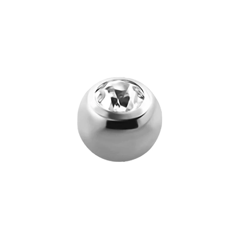 14G Jeweled Ball Basic Part Steel 1.6mm Balls