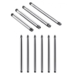 16G Micro Barbell Part Straight Bar Steel Products