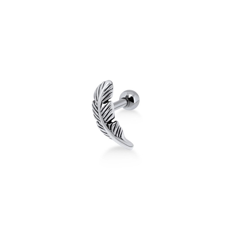 Feather Sterling Silver Helix Piercing Products