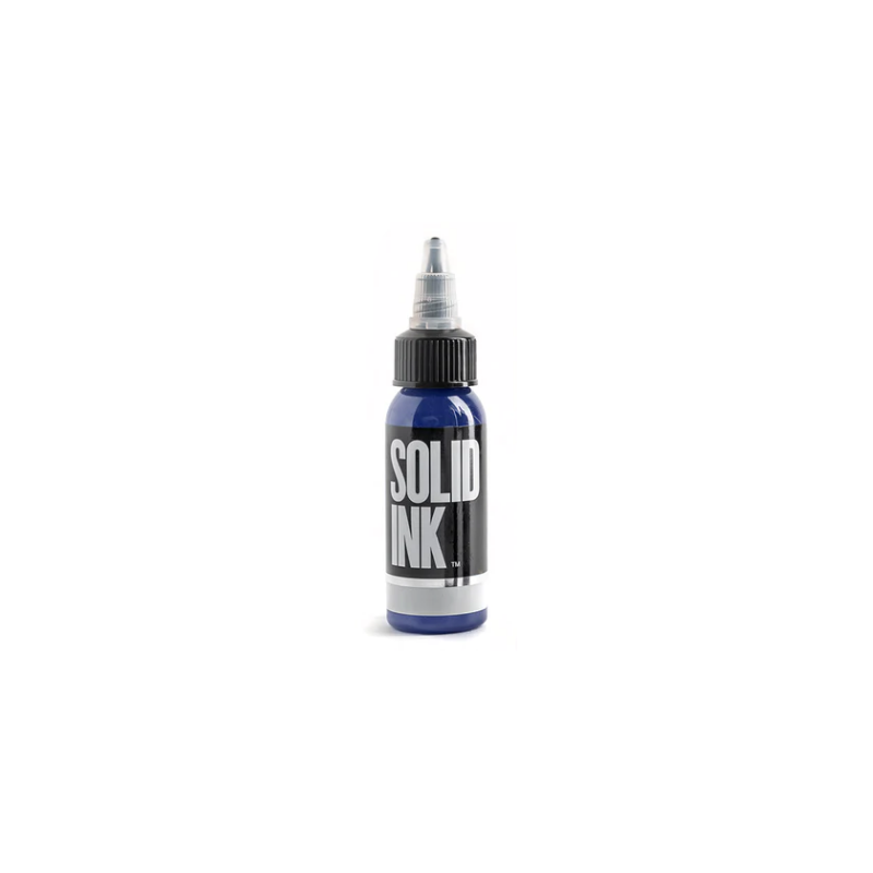Dark Blue Solid Ink - 1/2oz Solid Ink