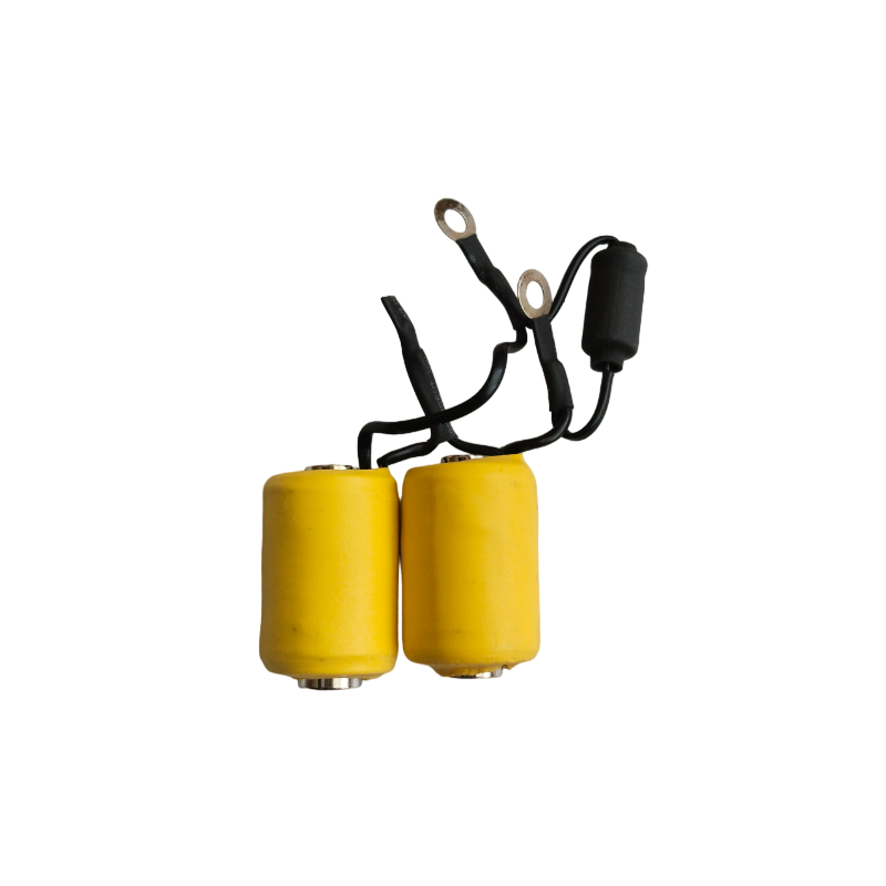 32mm 10 Wrap Liner Dual Coils - Yellow Machine Parts & Hardware
