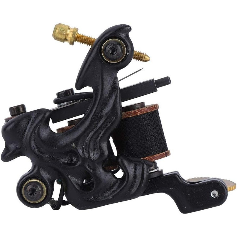 画材 Wizard shader tattoo machine Professional Coil Tattoo Machine Shader - Black