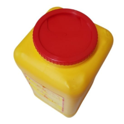 1.5l Disposable Medical Waste Container Sharps Bin Sharps