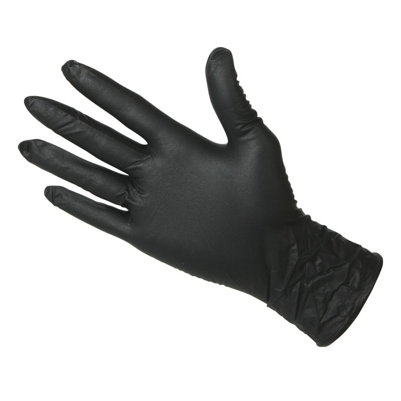 mx Black Gloves Nitrile Powder-Free - 100’s Gloves