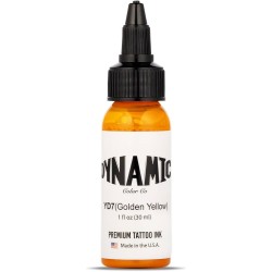 Dynamic Golden Yellow Tattoo Ink – 1oz Tattoo Ink