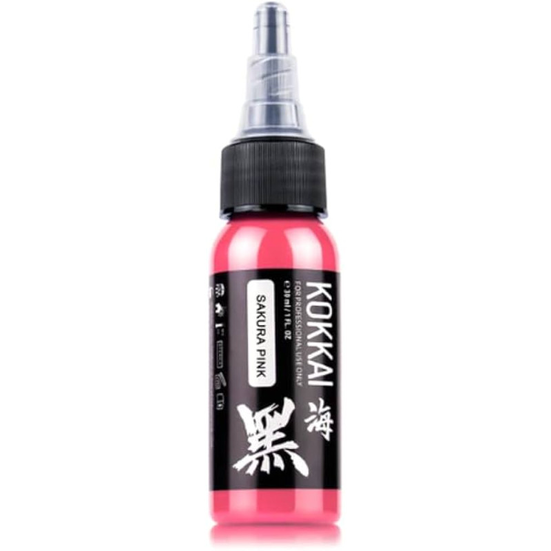 1/2oz Kokkai Sumi Sakura Pink Tattoo Ink 15ml Tattoo Ink