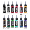 12-Pack 1/2oz Kokkai Sumi Colour Set 15ml Tattoo Ink