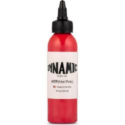 EXPIRY 05-2025 Hot Pink Dynamic Tattoo Ink - 4oz Bottle