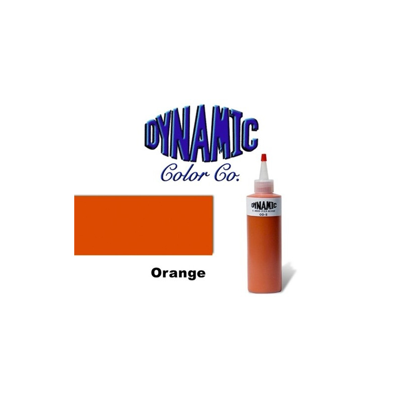 Dynamic Orange Tattoo Ink – 1oz Tattoo Ink