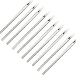 Pack of 10 Sterile Disposable Professional Body Piercing