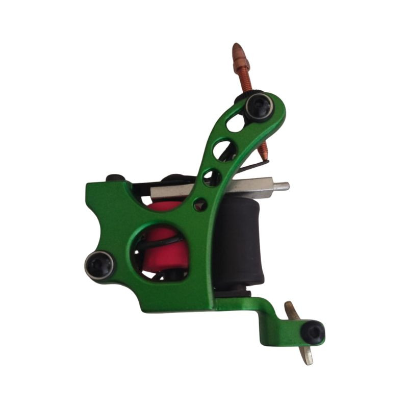Aluminium Green Coil Tattoo Machine - Liner Coil Tattoo Machine