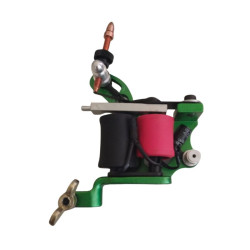 Aluminium Green Coil Tattoo Machine - Liner Coil Tattoo Machine