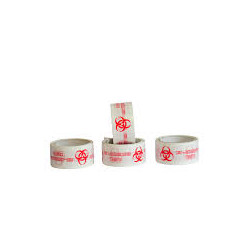 Biohazard Medical Waste Sealing Tape 50mm Heavy-Duty Adhesive