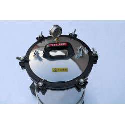 18l Portable Steam Sterilizer Pot Autoclave Electric w/ Timer