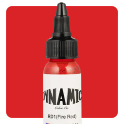 Dynamic Fire Red Tattoo Ink 1oz Tattoo Ink