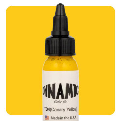 Dynamic Canary Yellow Tattoo Ink 1oz Tattoo Ink