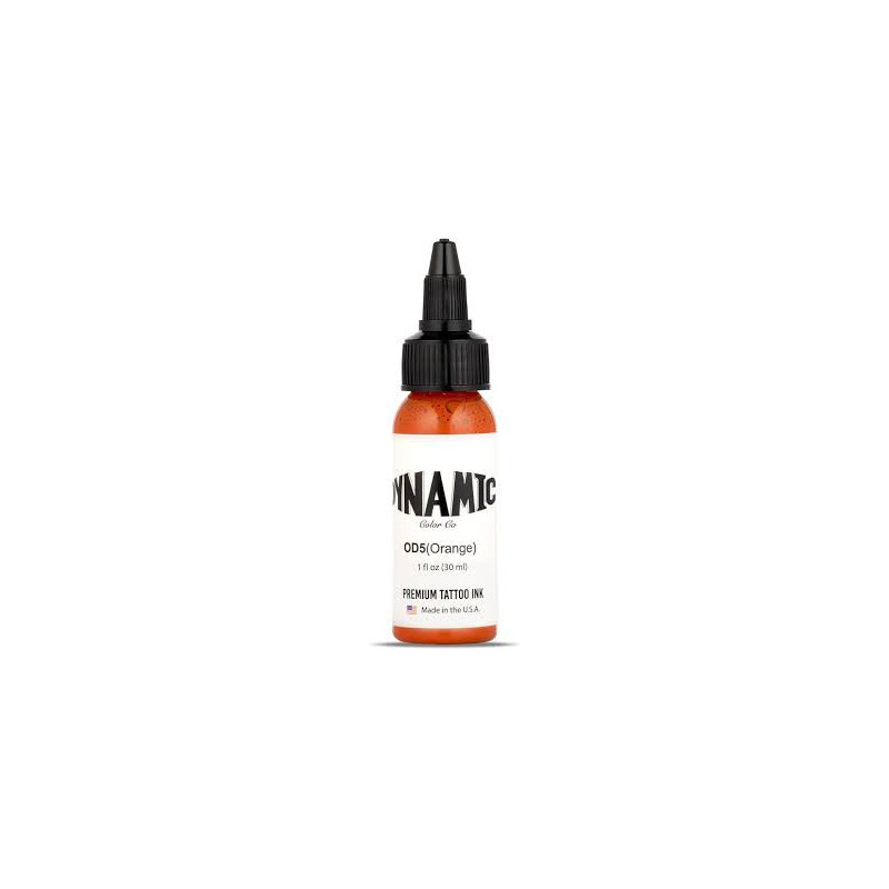 Dynamic Orange Tattoo Ink – 1oz Tattoo Ink