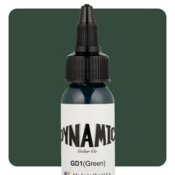 Dynamic Green Tattoo Ink 1oz Tattoo Ink