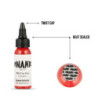 Dynamic Fire Red Tattoo Ink 1oz Tattoo Ink