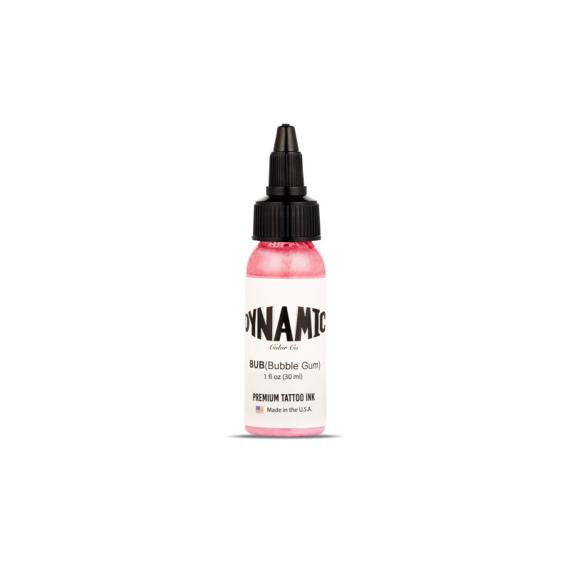Dynamic Bubble Gum Tattoo Ink 1oz Tattoo Ink