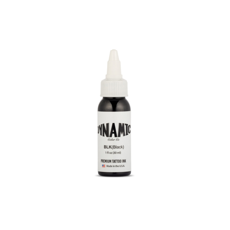 Dynamic Black Tattoo Ink - 1oz Tattoo Ink
