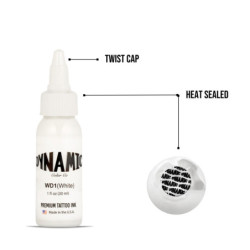 Dynamic Mixing White Tattoo Ink - 1oz Tattoo Ink