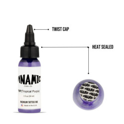 Dynamic Tropical Purple Tattoo Ink 1 OZ Tattoo Ink