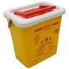 7.6l Sharps Bin Container Rectangular Yellow Sharps Container