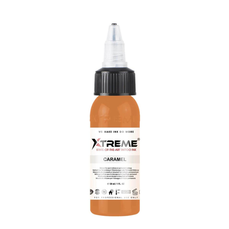 15ml Xtreme Caramel Tattoo Ink - 1/2oz Tattoo Ink