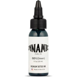 Expired Dynamic Green Tattoo Ink – 1oz Clearance