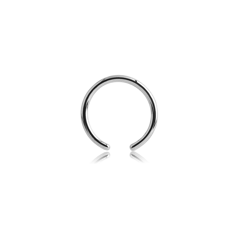 6pc 16G Closure Ring Steel Piercing Jewelry Part 1.2mm Rings &