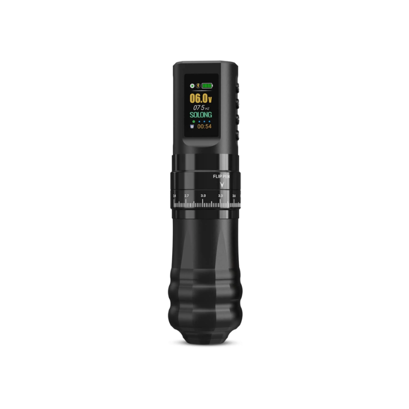E96 Adjustable Stroke Wireless Tattoo Pen w/ Digital Display