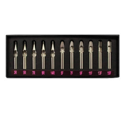 11-Piece Stainless Steel Tattoo Tip Set Products